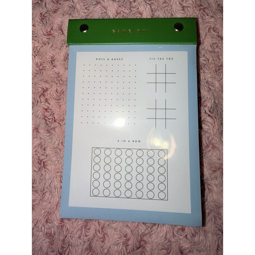 Kate Spade X Target 2pk Stripe Game Pads Sealed Fun Activity Book